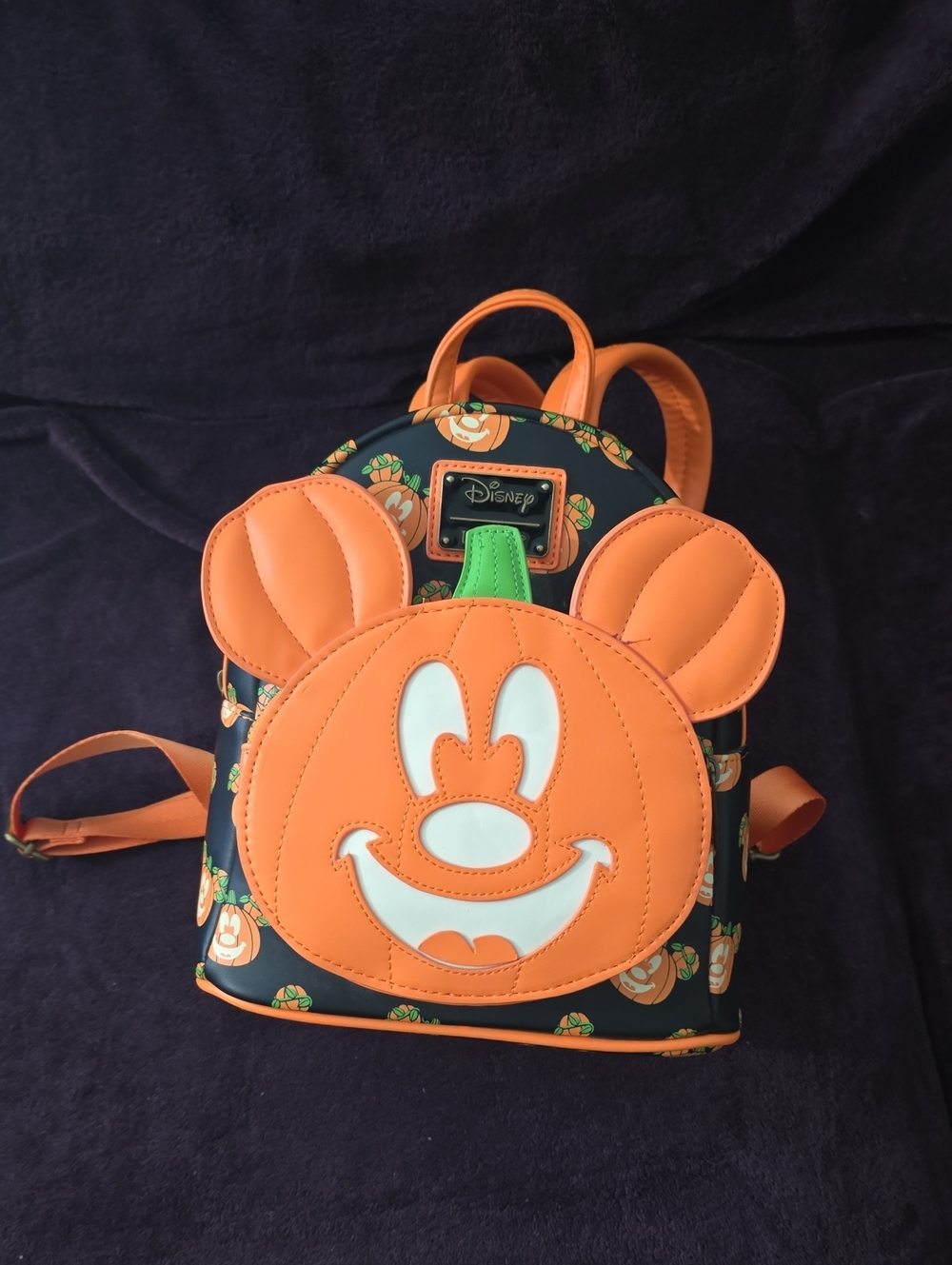 Loungefly Disney Mickey Mouse Jack O Lantern Backpack